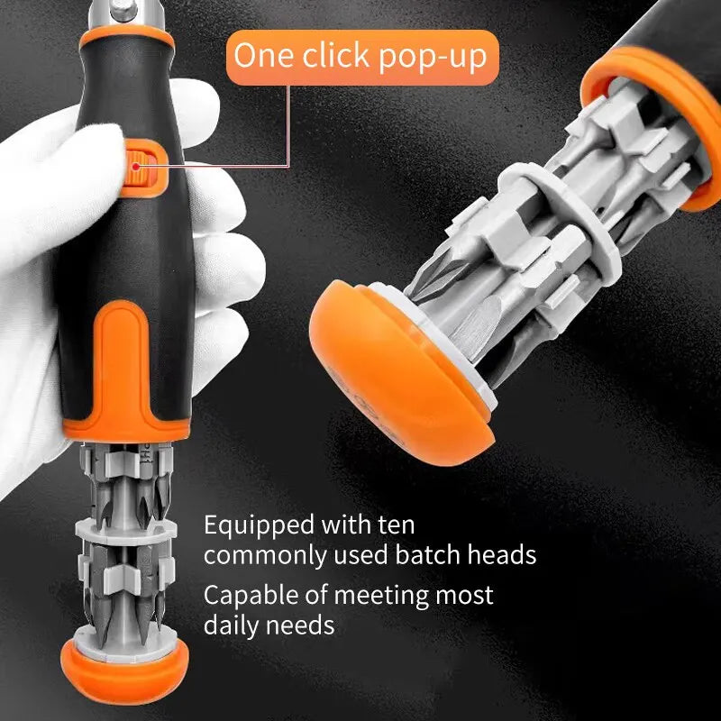 Portable Ratchet Screwdriver