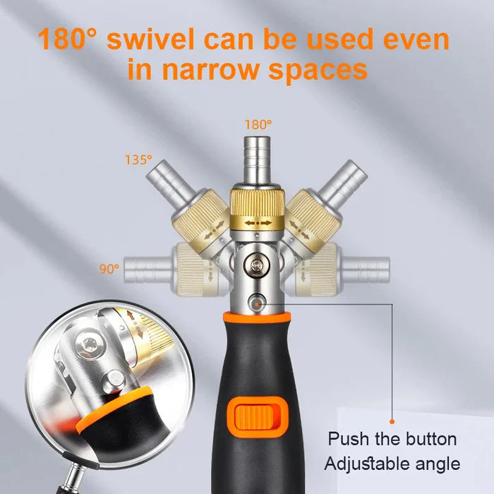 Portable Ratchet Screwdriver