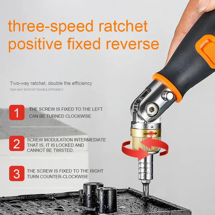 Portable Ratchet Screwdriver